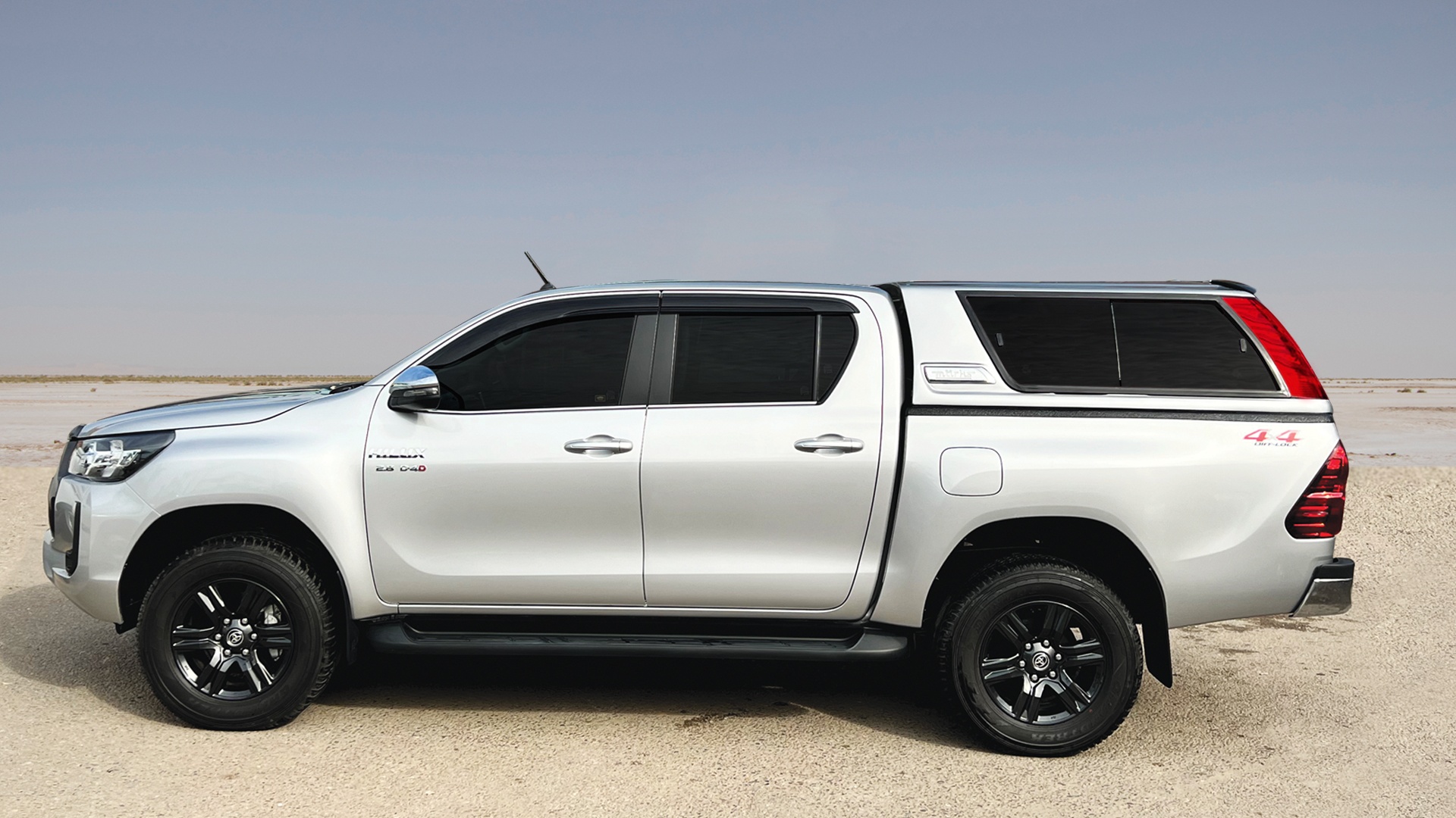 M3 Flat Roof Canopy on Hilux Revo