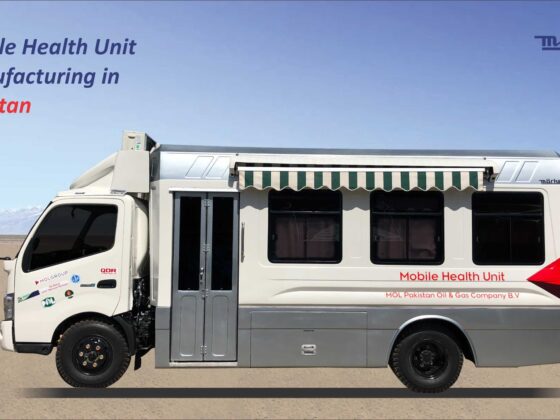 mobile health unit manufacturing in Pakistan