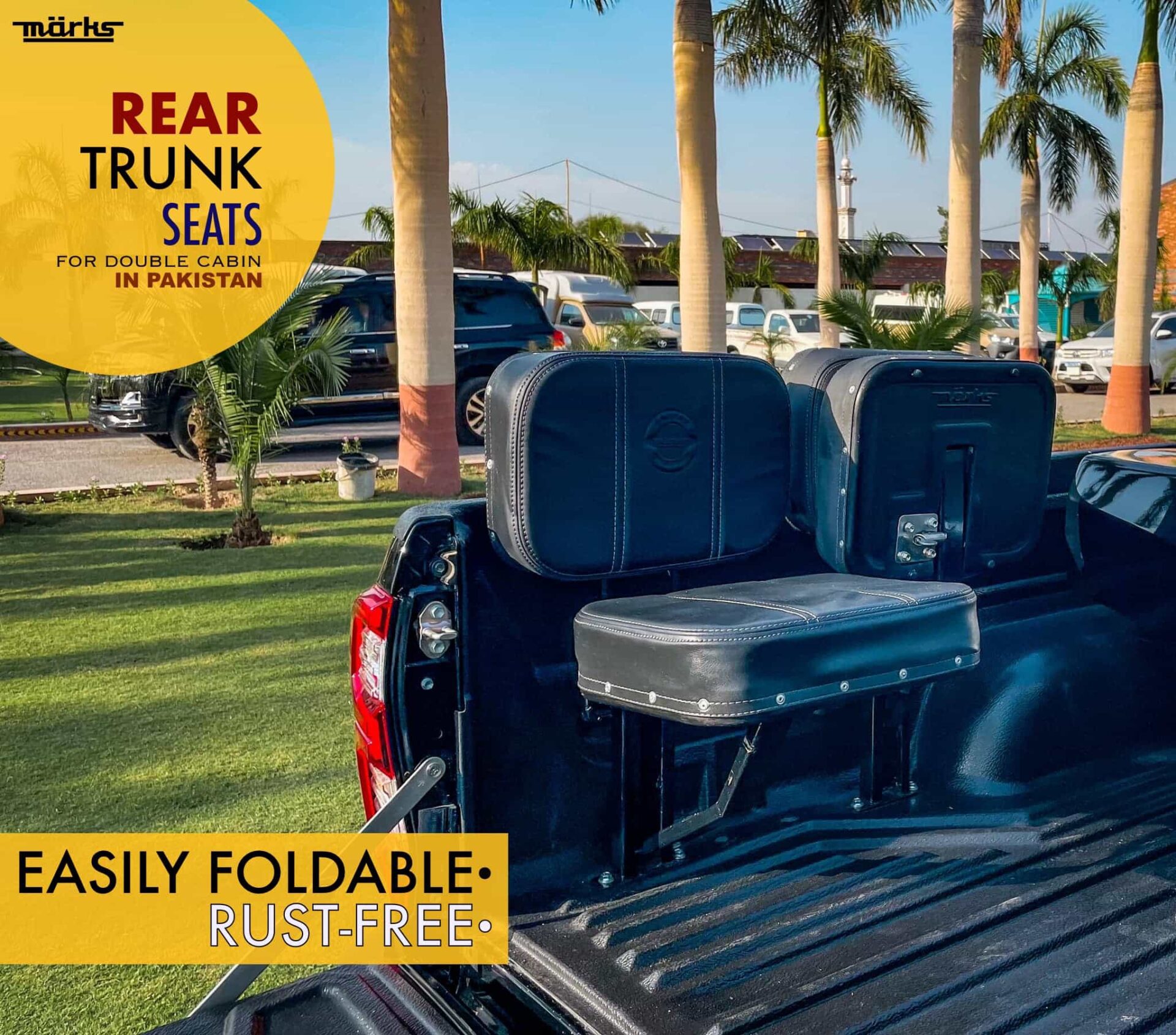 Best Revo Trunk Seats in Pakistan Marks Razmak