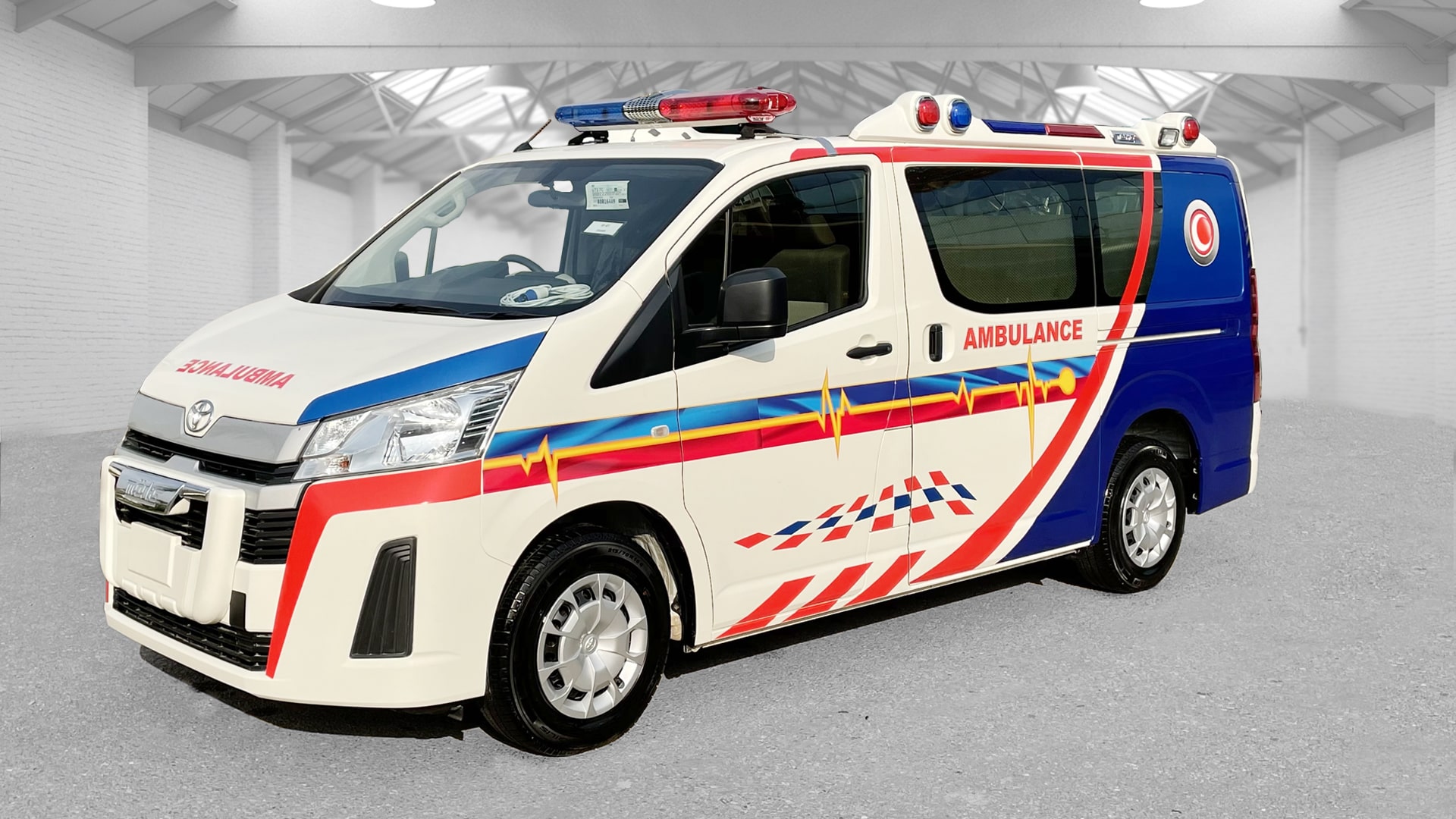 toyota hiace standard roof ambulance