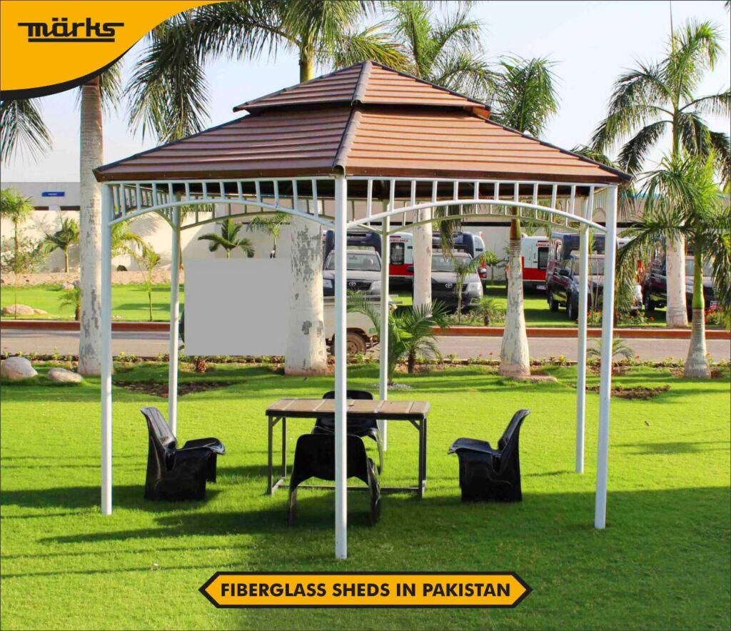 fiberglass shed in Pakistan