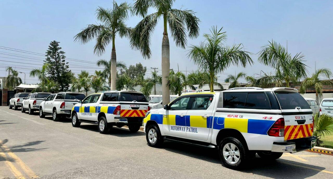 motorway patrol ready for delivery
