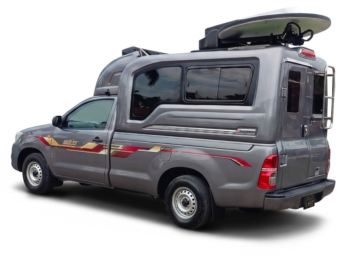 DSNG Vans in Pakistan | Broadcast Communication Vehicle Manufacturer | MARKS
