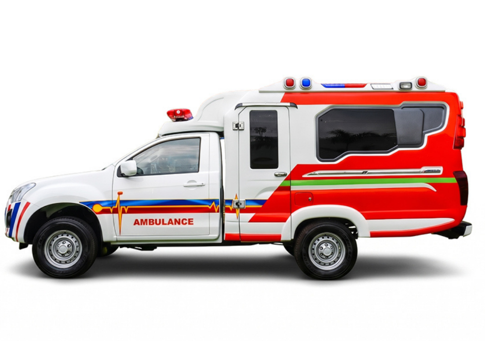 Deckless Pickup Ambulance Manufacturer in Pakistan