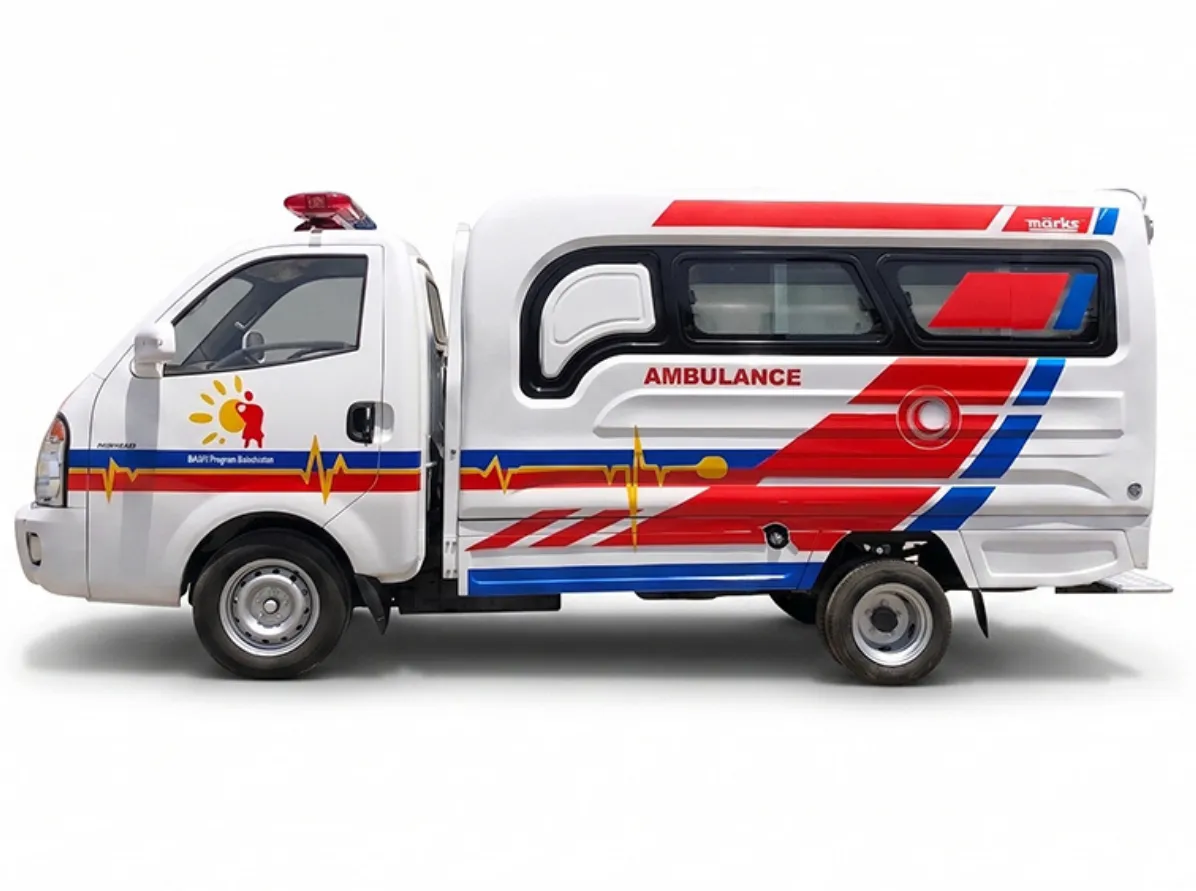Hyundai Shehzore Ambulance by MARKS in Pakistan