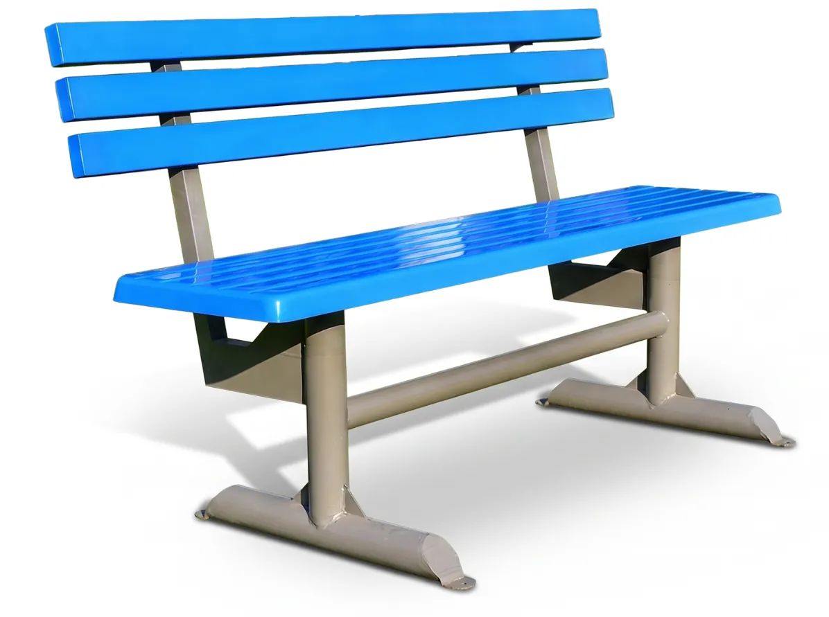 Fiberglass Bench with Backrest Pakistan | MARKS