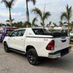 Toyota Hilux Revo with MARKS fiberglass side spoiler installed