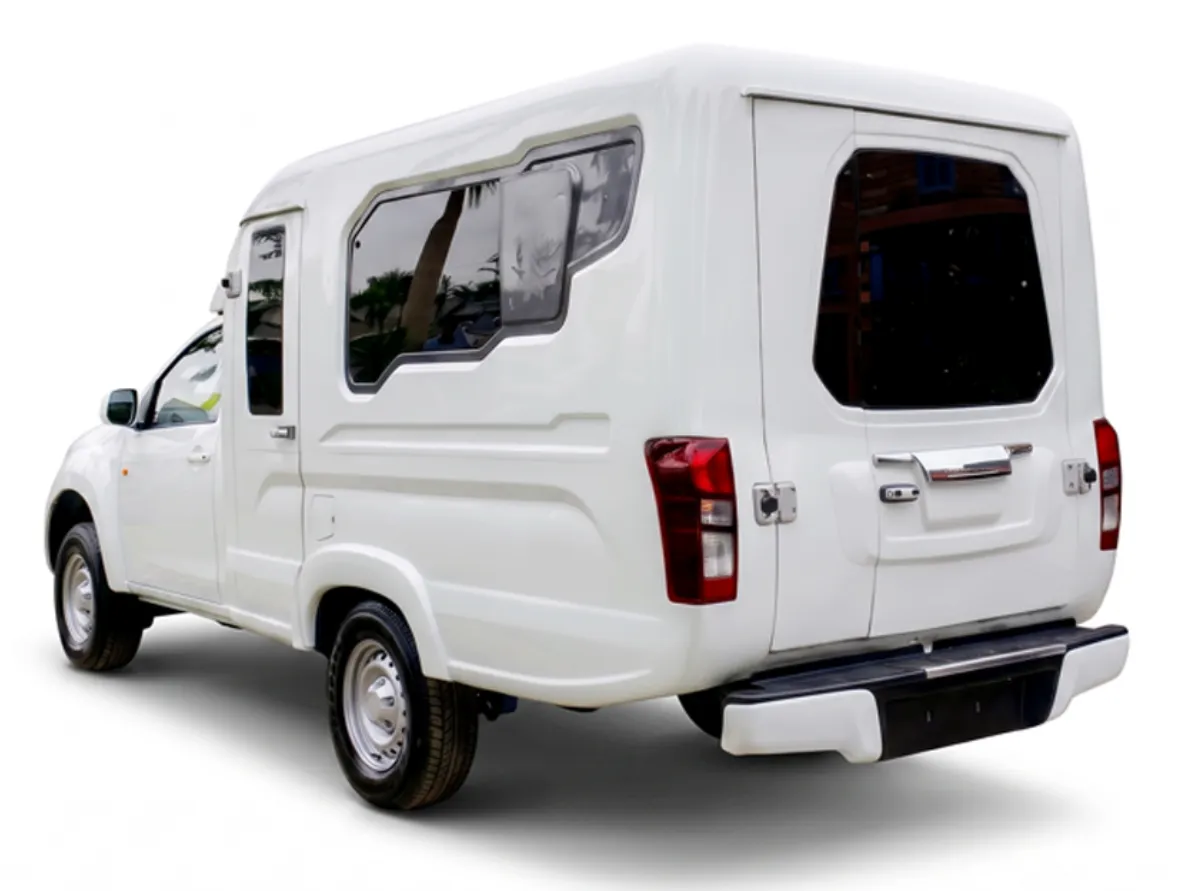 Single Cabin Deckless Canopy for Hilux & ISUZU Pickups | MARKS Pakistan