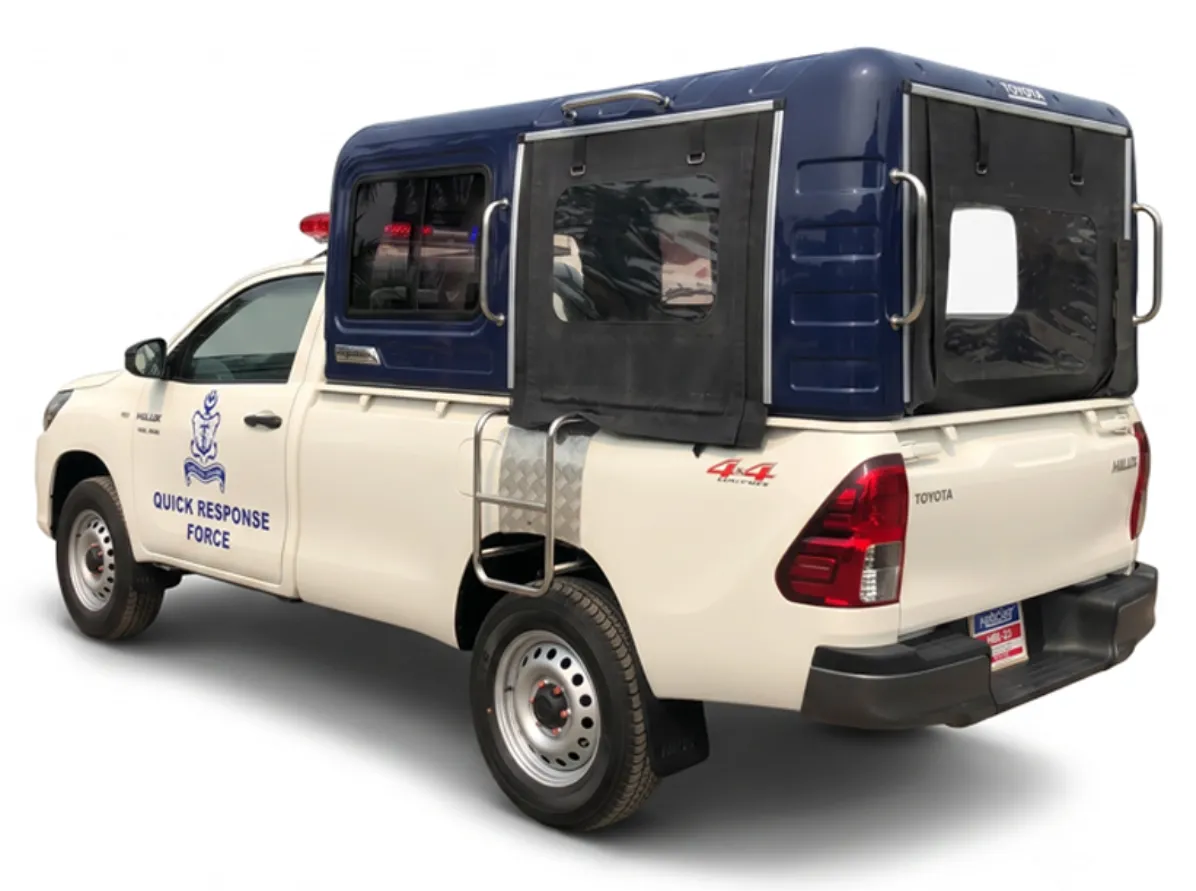 QRF Security Canopy for Toyota Hilux & ISUZU D-Max | MARKS Pakistan