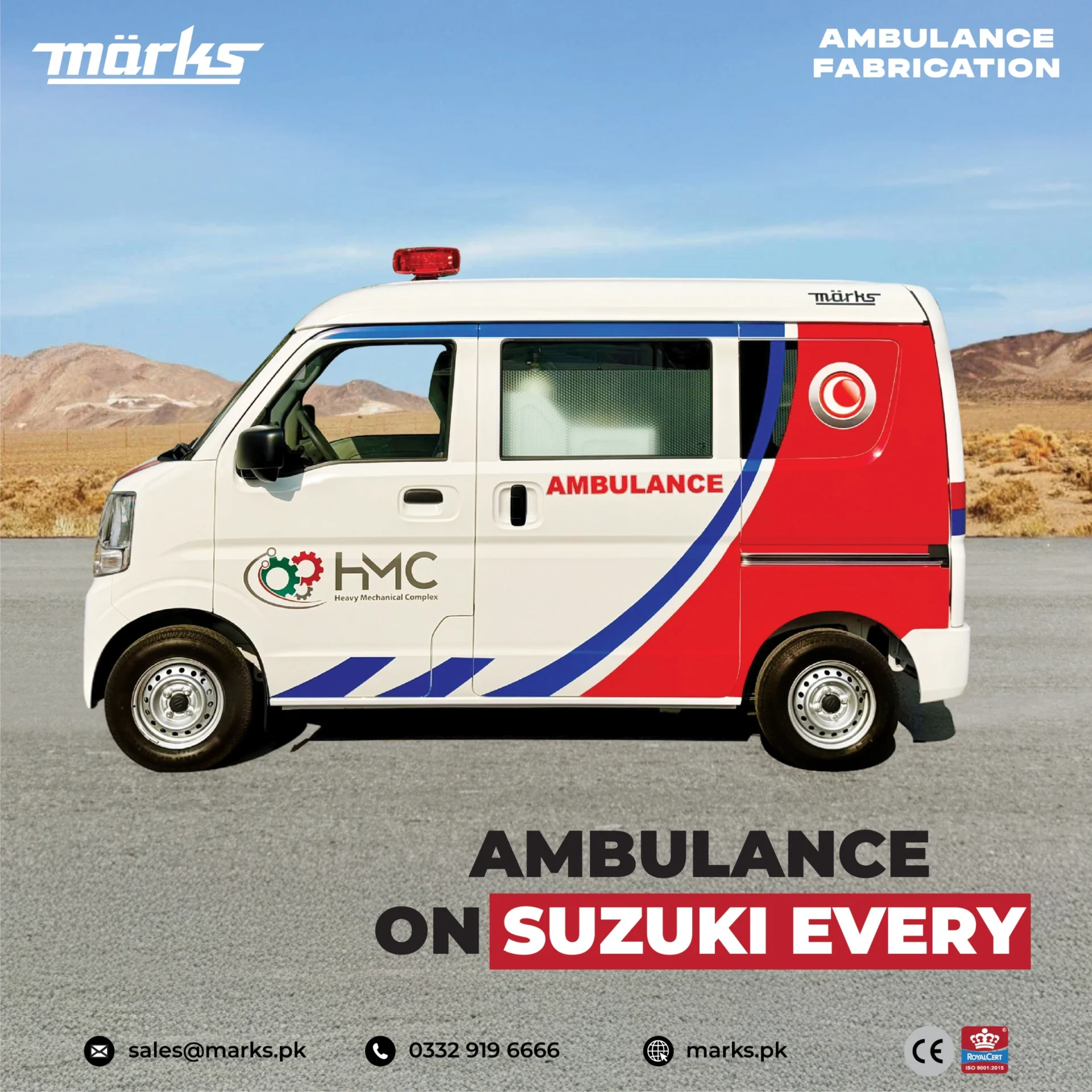 suzuki Every ambulance fabrication